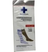 SolvaCare Compressiekous beige XL 29 - 33 cm (1 paar)