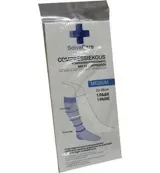 SolvaCare Compressiekous wit M 23 - 26 cm (1 paar)