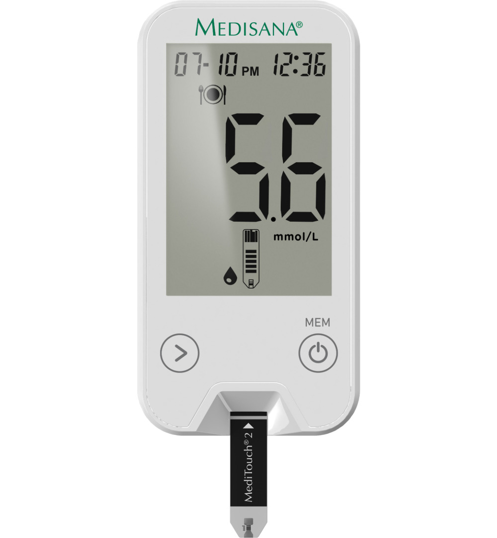 Medisana Meditouch 2 glucosemeter USB (1 stuk)
