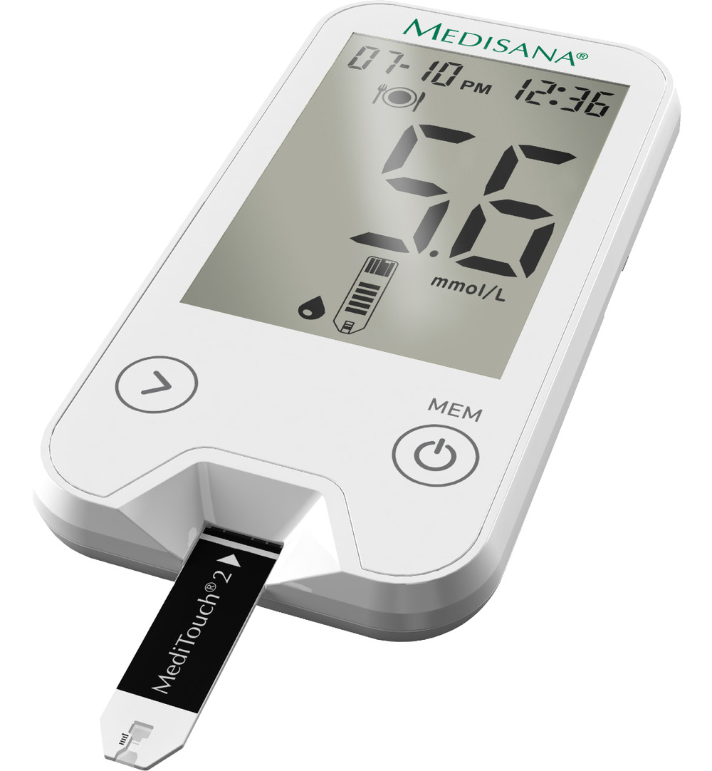Medisana Meditouch 2 glucosemeter USB (1 stuk)