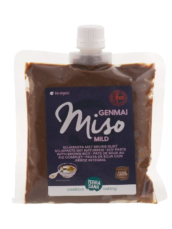 Terrasana Genmai Miso Eko Met Schroefdop Bio (345 gr)