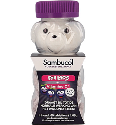 Sambucol voor kids (60 kauwtabletten)