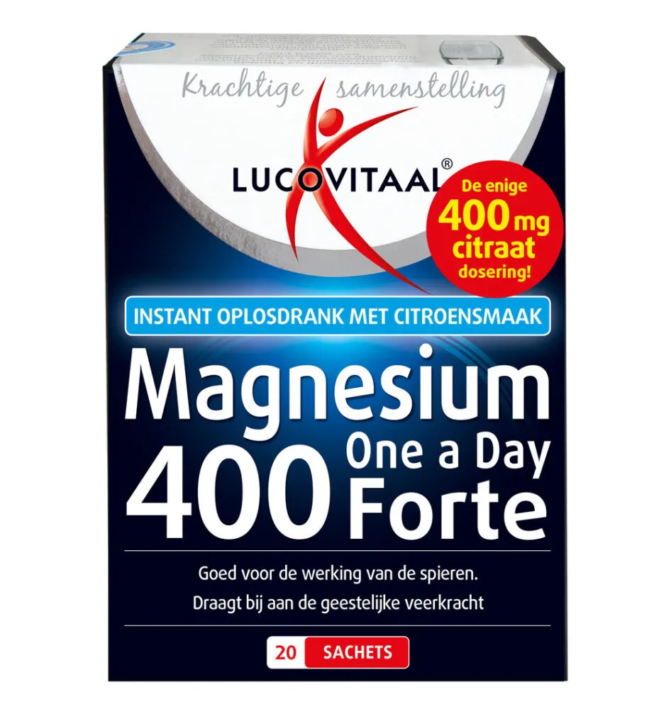 Lucovitaal Magnesium Citraat Poeder (20 sachets)