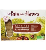 Le Pain Des Fleurs Tamme Kastanje Crackers Bio (300 gr)