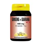 Nhp Ginseng Guarana 400 Mg Puur (30 capsules)