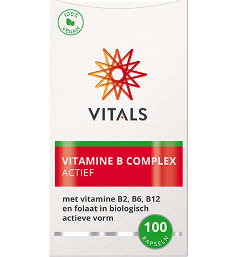 Vitals Vitamine B Complex Actief (100 capsules)