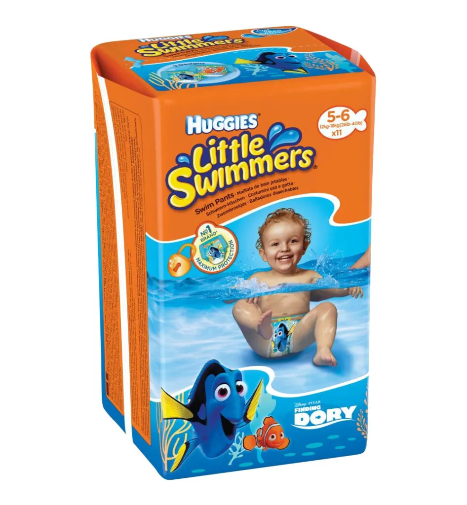 Huggies Little swimmers maat 5-6 12-18kg (11 stuk)
