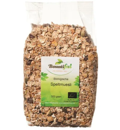 Bountiful Spelt Muesli Bio (500 gr)