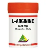 Snp L-arginine 500 mg puur (60 capsules)
