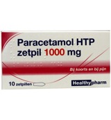 Healthypharm Paracetamol 1000mg (10 zetpillen)