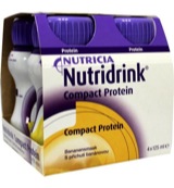 Nutricia Compact Protein Banaan 125Gram (4 stuks)