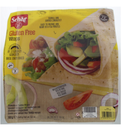 Dr. Schär Wraps (2 stuks)