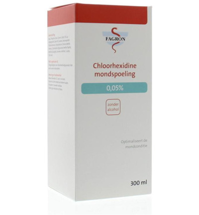 Fagron Chloorhexidine mondspoeling 0.05% (300 ml)