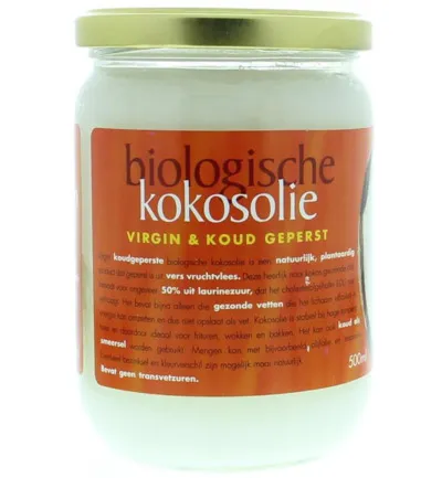 Omega & More Kokosolie Extra Virgin Glas Bio (500 ml)