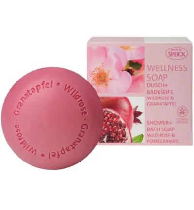 Speick Wellness zeep wilde roos &granaatappel (200 gr)