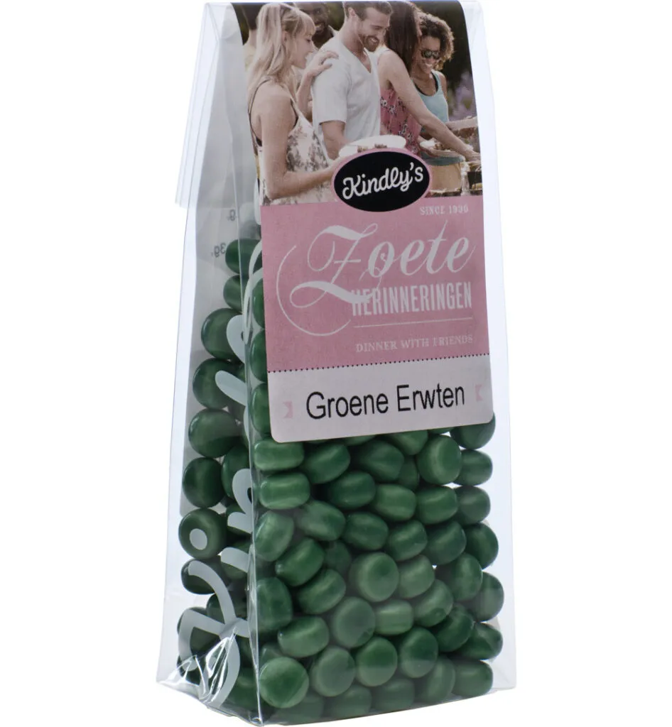 Kindly'sgroene erwten Zoete herinneringen (170 gr)