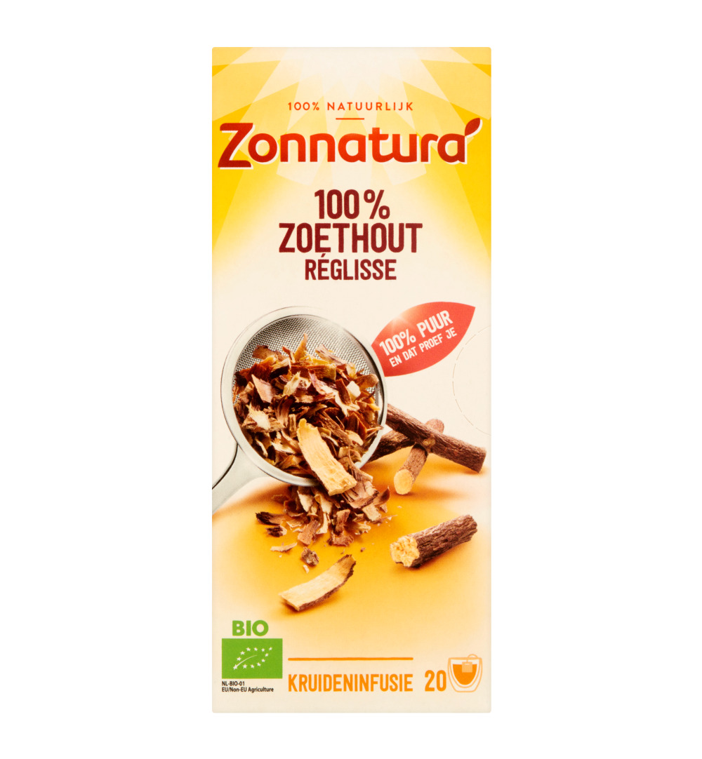 Zonnatura Zoethout Thee Bio (20 stuks)