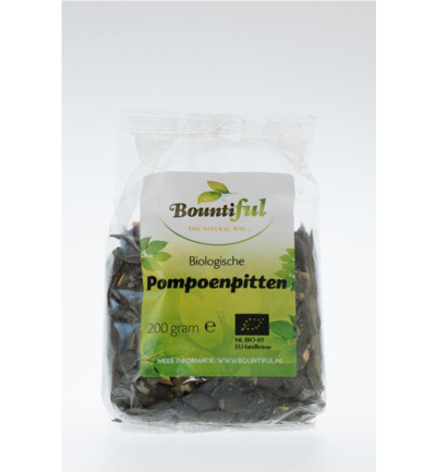 Bountiful Pompoenpitten Bio (200 gr)