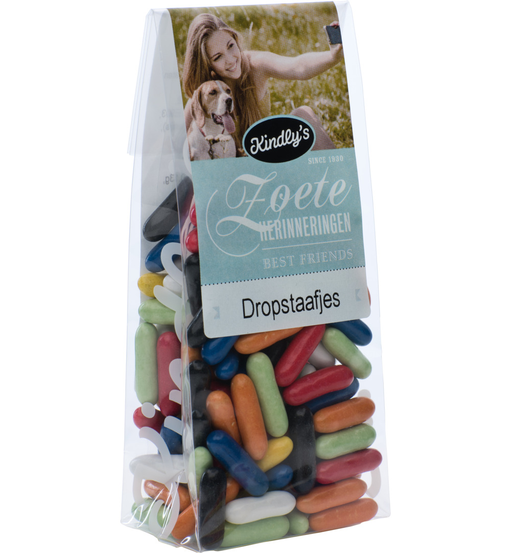 Kindly's Dropstaafjes zoete herinneringen (170 gr)