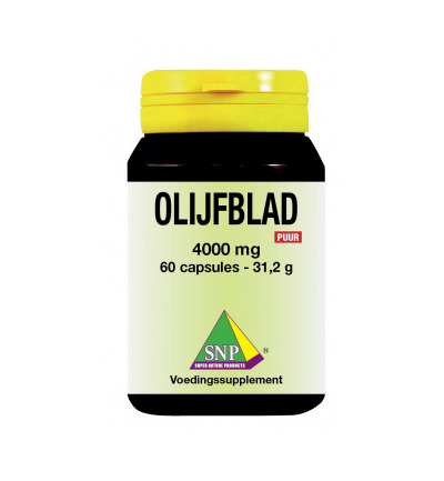Snp Olijfblad extract extra forte puur (60 capsules)