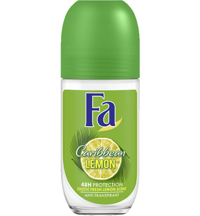 Fa Deodorant roller Caribbean lemon (50 ml)