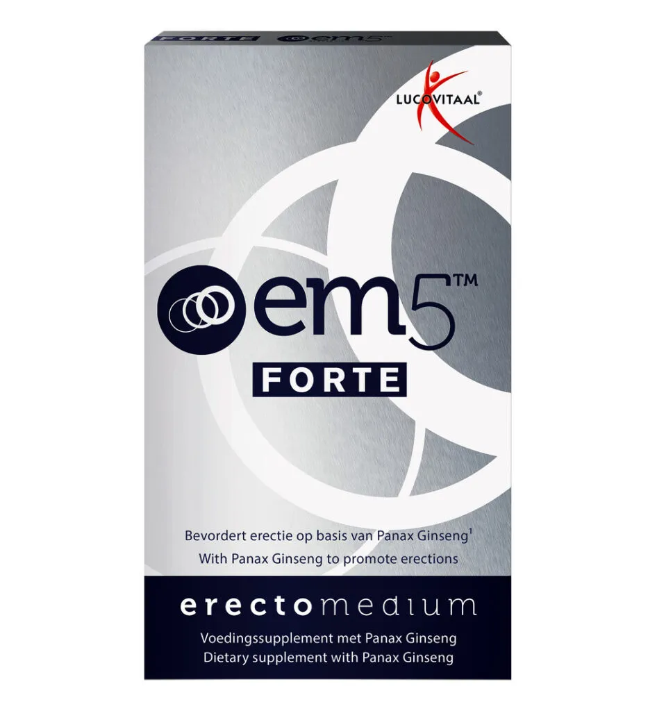 Lucovitaal Em5 Erectomedium Forte (6 capsules)