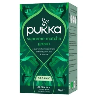 Pukka Organic Teas Supreme Matchagreen Tea Bio (20 zakjes)