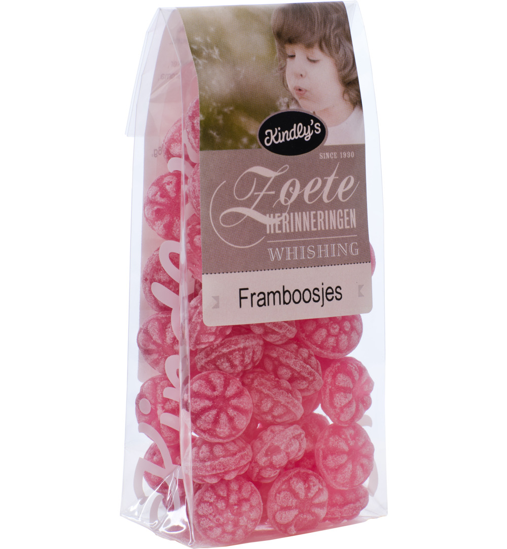 Kindly's Framboosjes zoete herinneringen (180 gr)