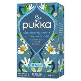 Pukka Organic Teas Chamomile Vanille/Manuka Honing Bio (20 zakjes)