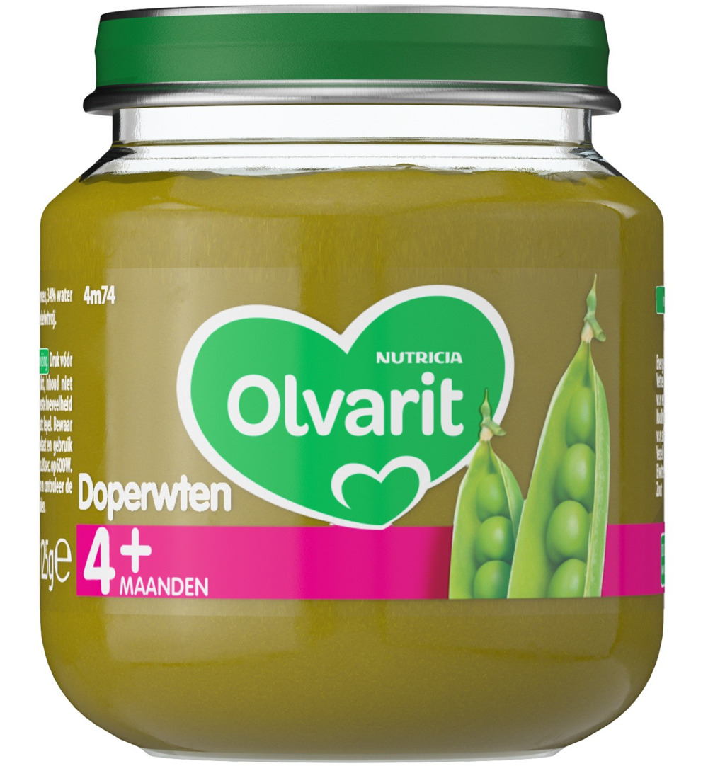 Olvarit Doperwten 4M74 (125 gr)