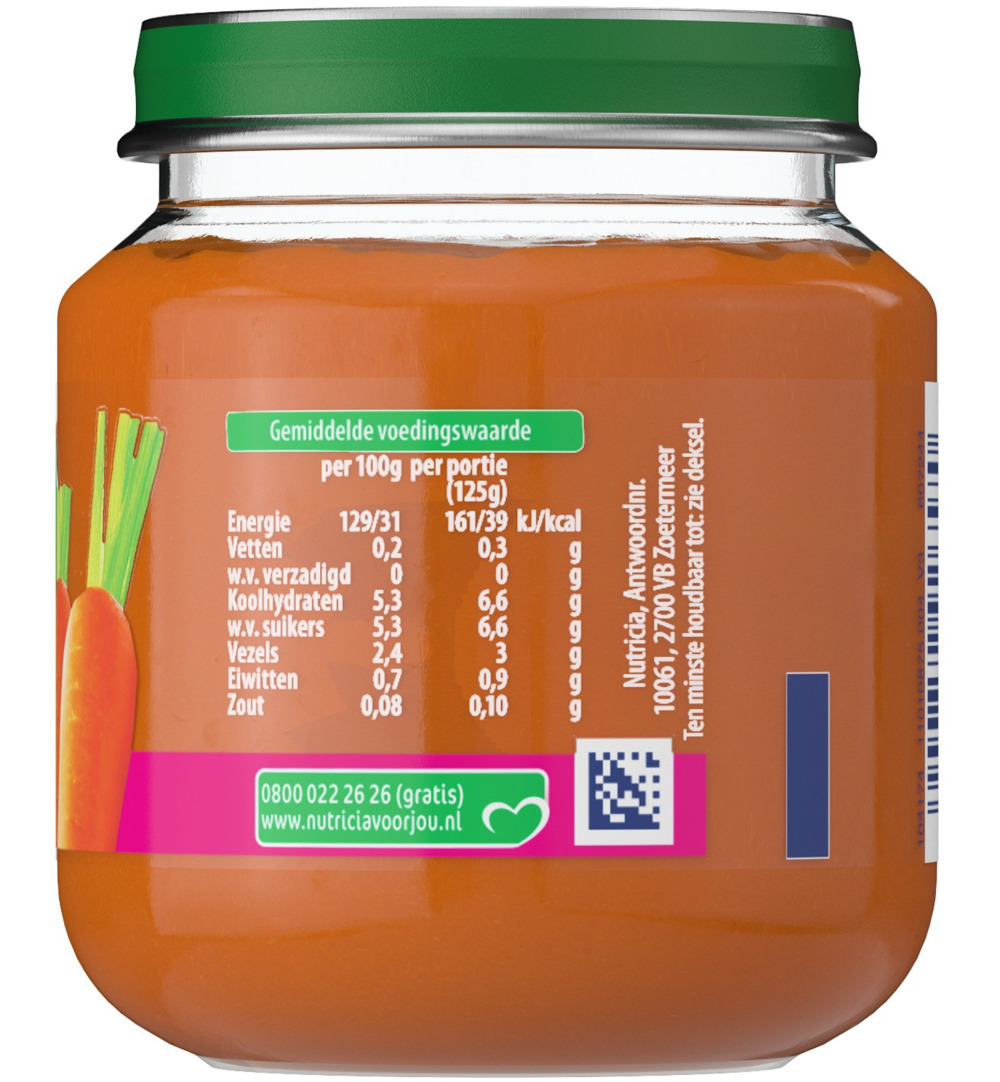 Olvarit Wortel 4M75 (125 gr)