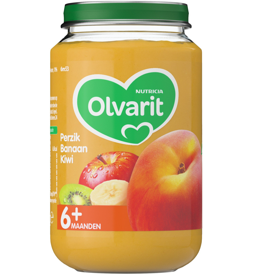 Olvarit Perzik banaan kiwi 6M53 (200 gr)