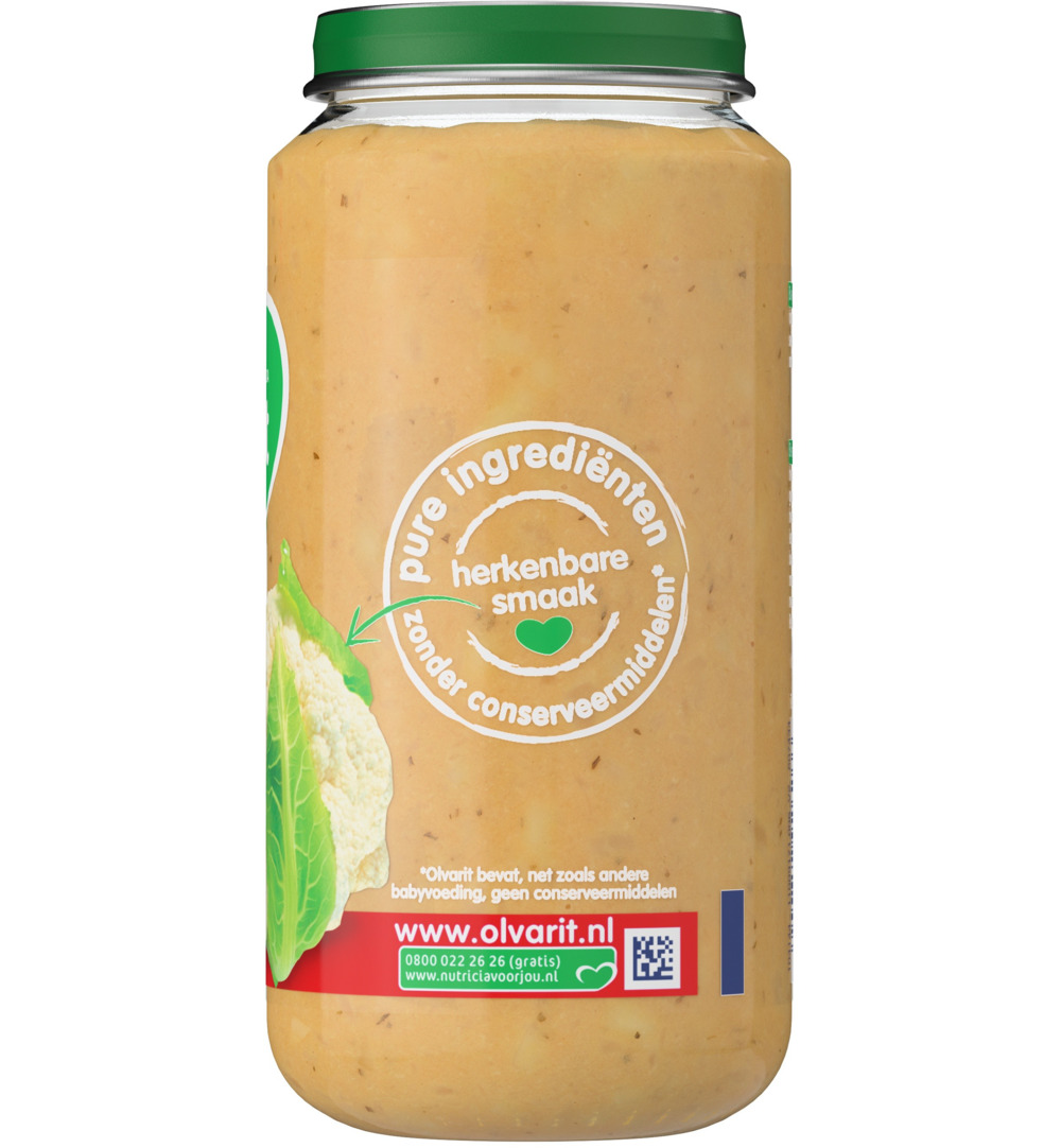 Olvarit Bloemkool aardappel ei 12M04 (250 gr)