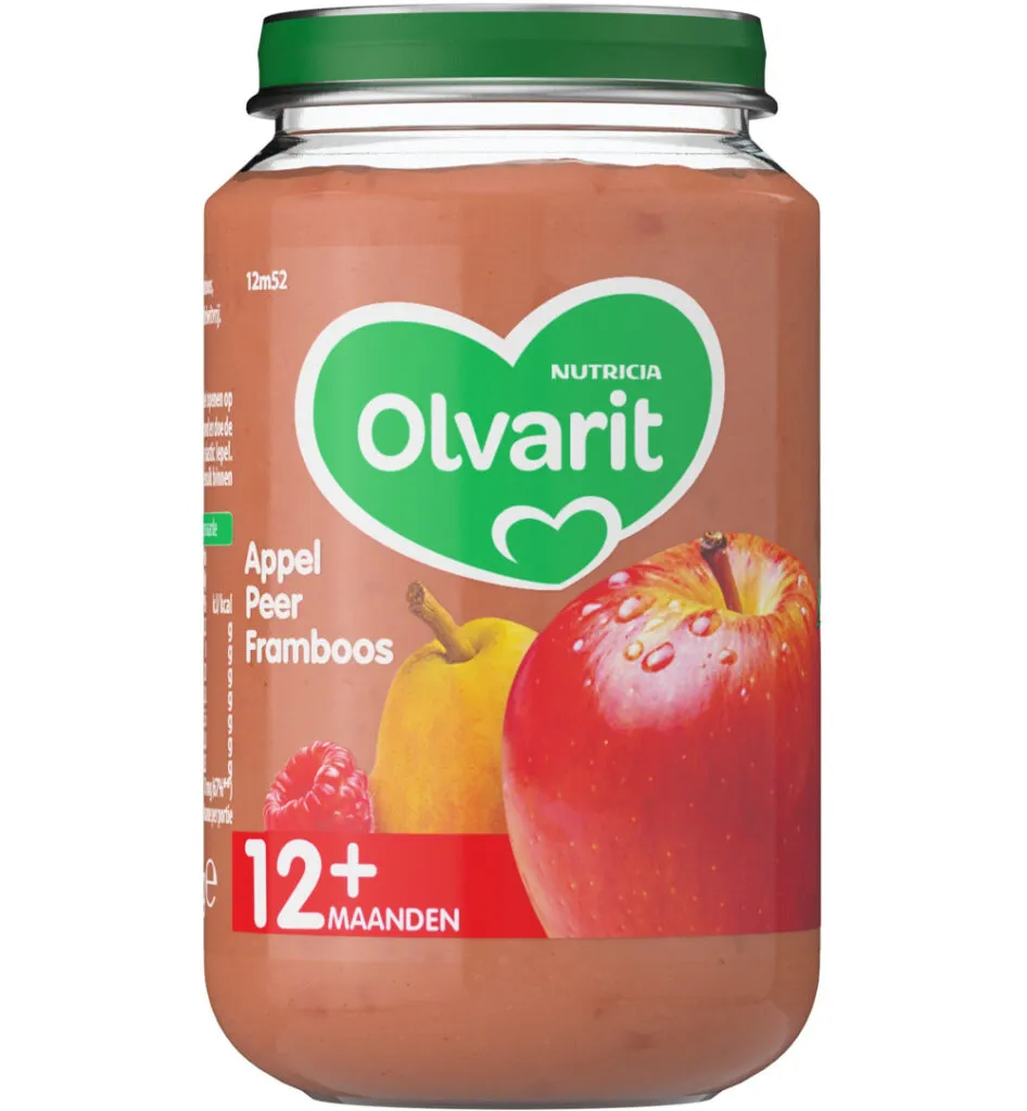 Olvarit Appel peer framboos 12M52 (200 gr)