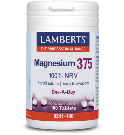 Lamberts Magnesium 375 (180 tabletten)