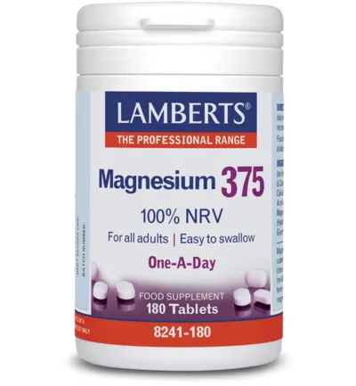Lamberts Magnesium 375 (180 tabletten)