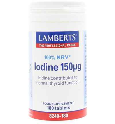 Lamberts Jodium 150mcg (180 tabletten)