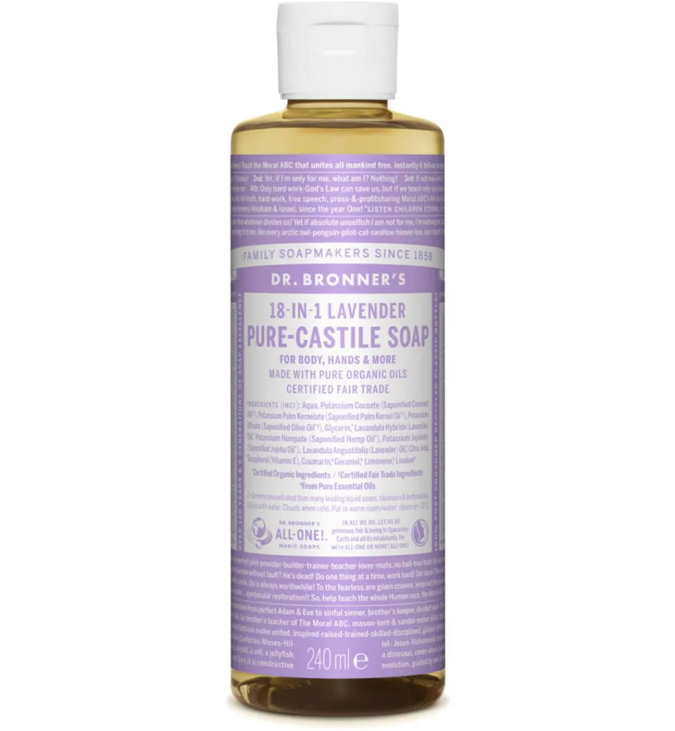 Dr. Bronner's Liquid soap lavender (240 ml)