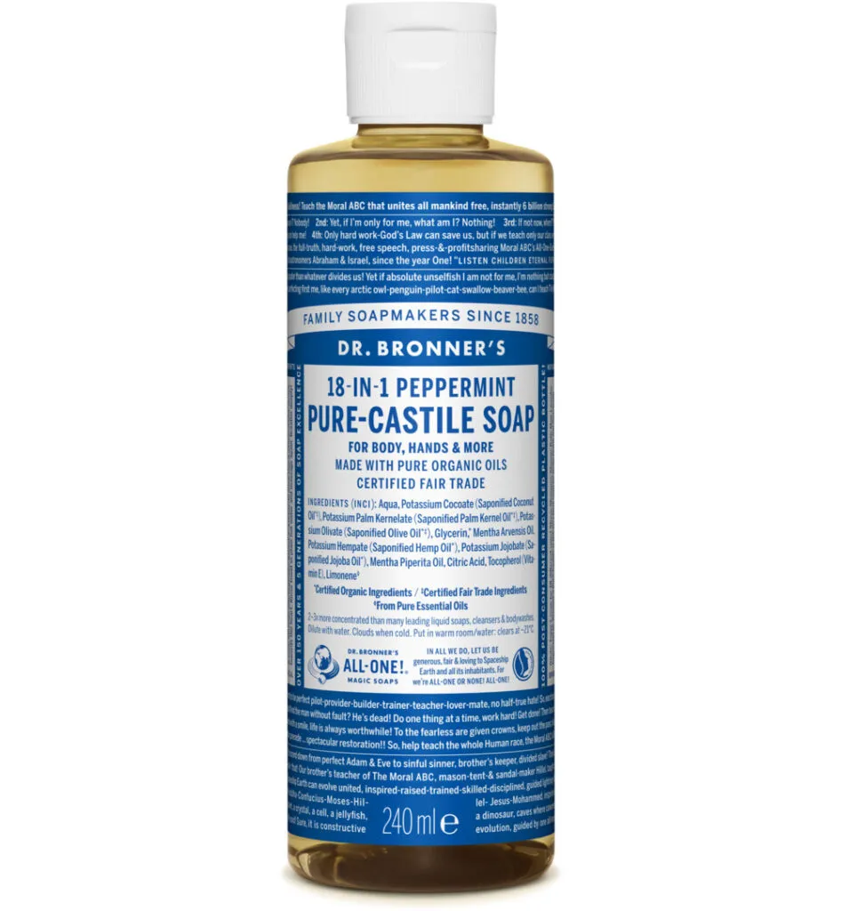 Dr. Bronner's Liquid soap peppermint (240 ml)