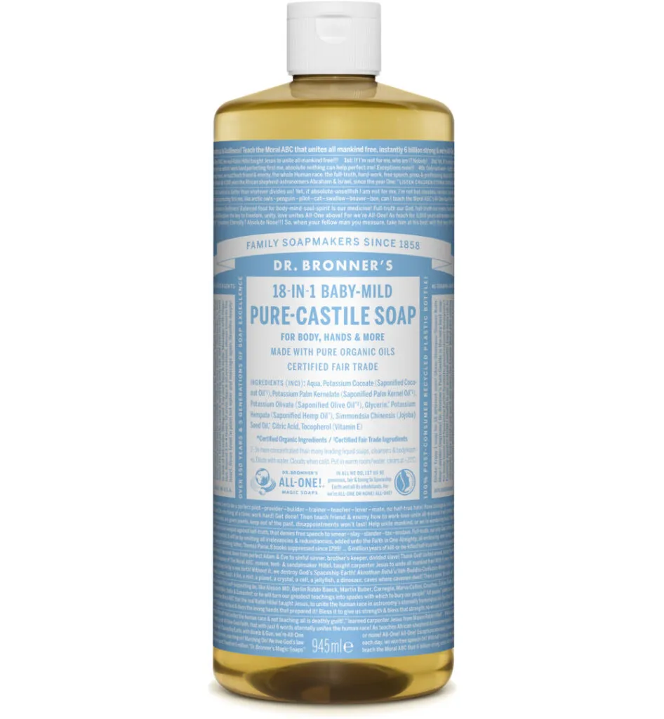 Dr. Bronner's Baby liquid soap neutral mild (945 ml)