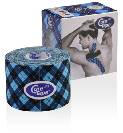 Curetape Art tartan 5 cm x 5m (1 stuk)