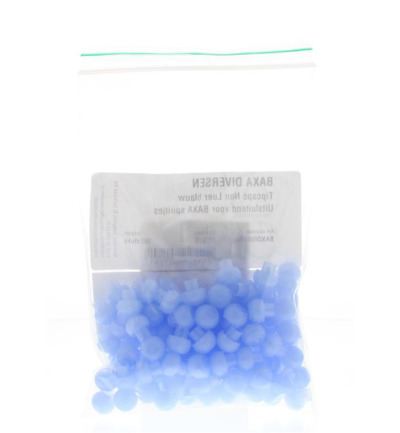 Baxa Tipcaps doseerspuit non luer blauw (100 stuks)