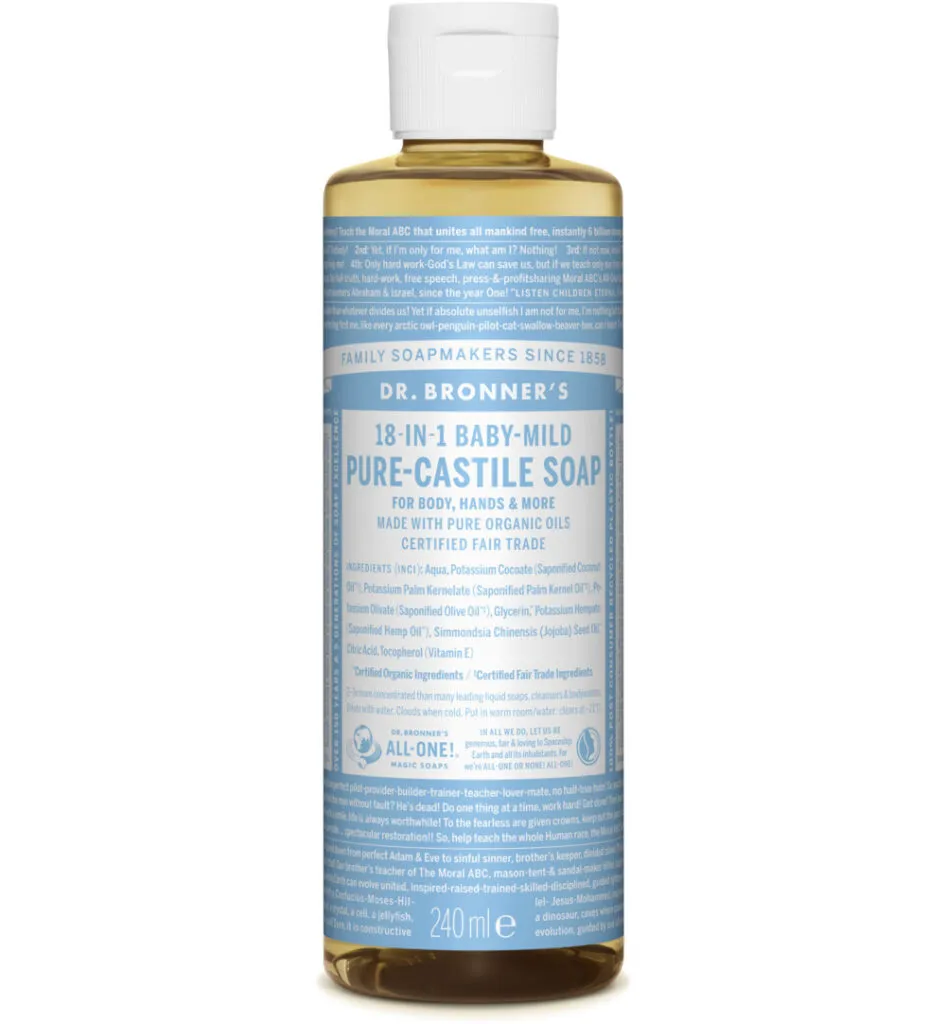 Dr. Bronner's Liquid soap baby mild (240 ml)