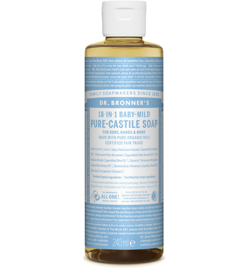 Dr. Bronner's Liquid soap baby mild (240 ml)