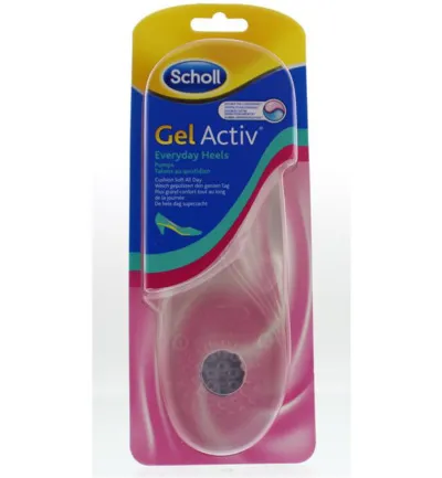 Scholl Gel active everyday heels (1 paar)