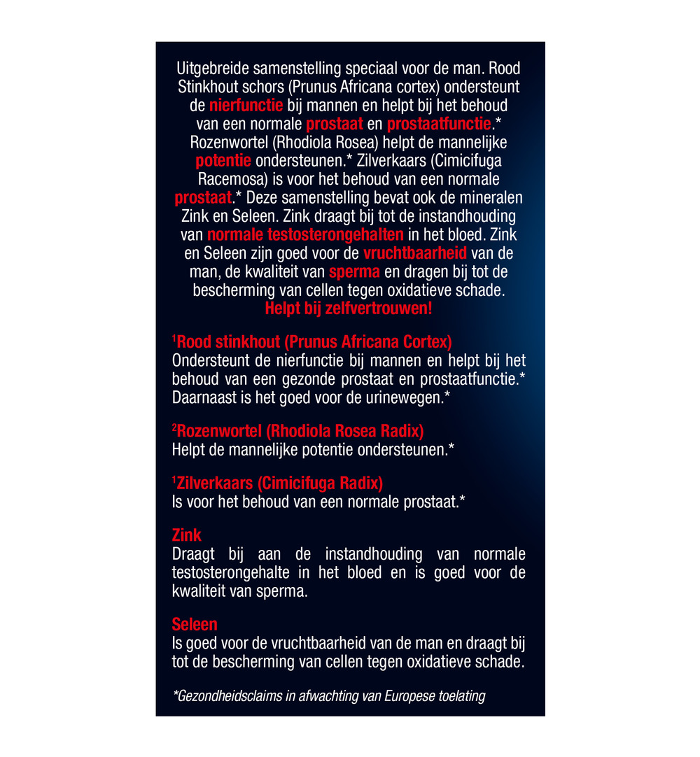 Lucovitaal Prostaat Potentie En Urinewegen (30 capsules) - image 5