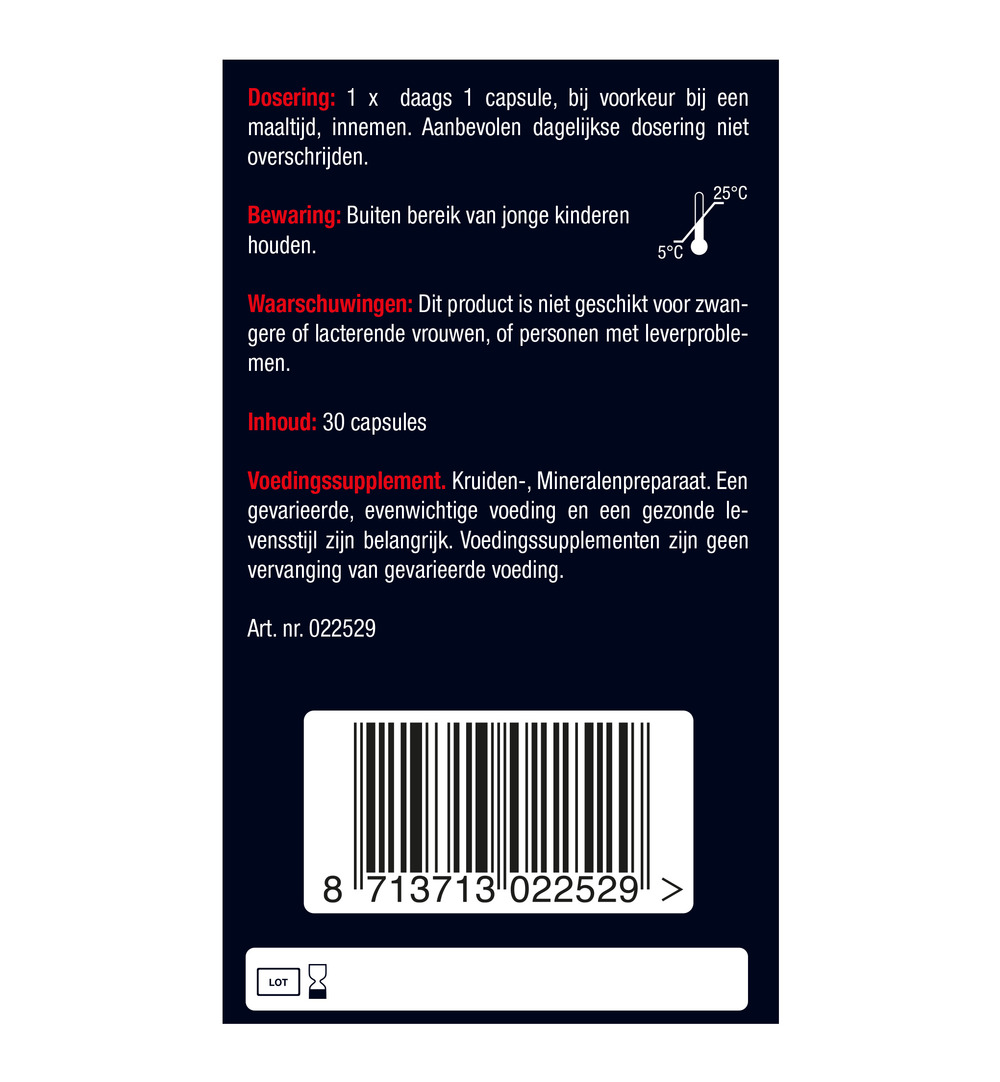 Lucovitaal Prostaat Potentie En Urinewegen (30 capsules) - image 6