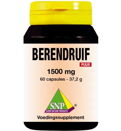 Snp Berendruif 1500 mg puur (60 capsules)