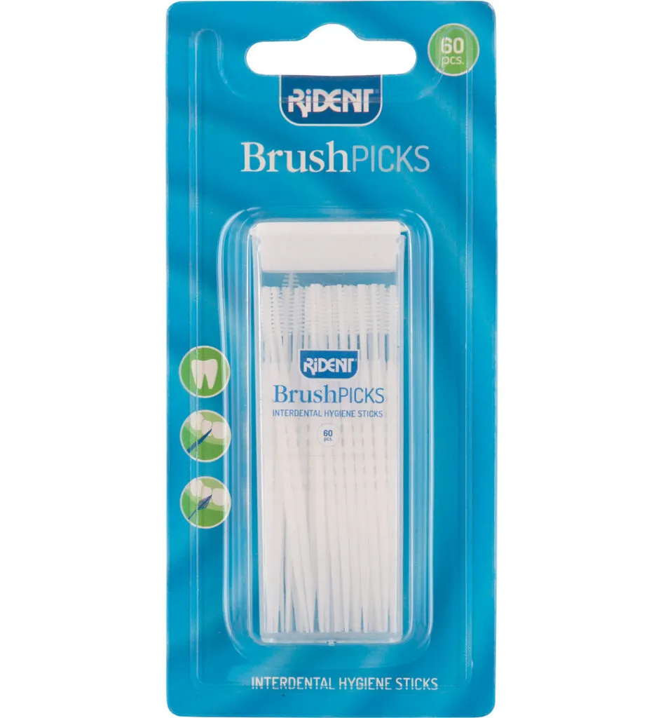 Rident Brushpicks (60 stuks)