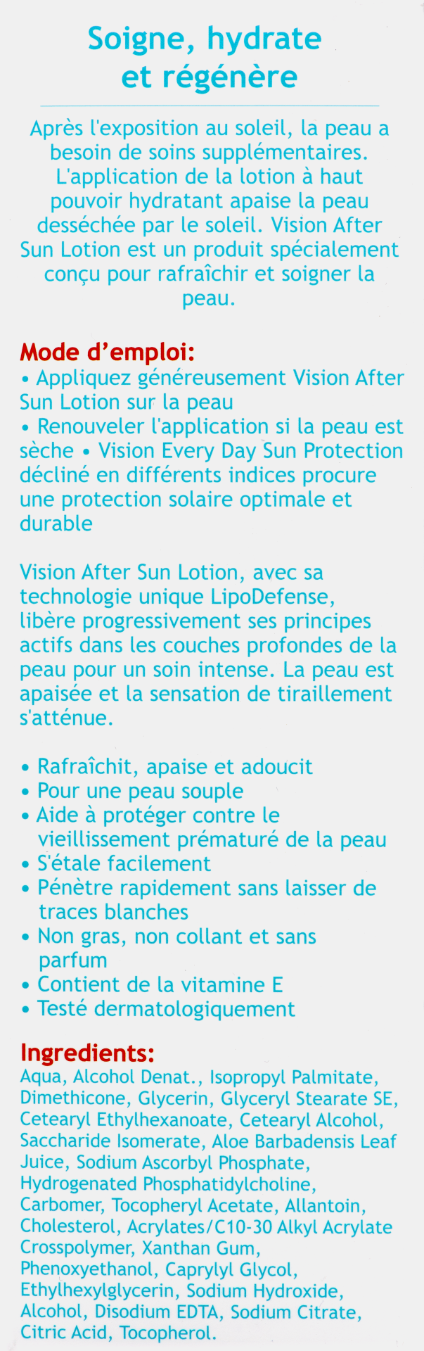 Vision After Sun Lotion (180 ml) - image 2